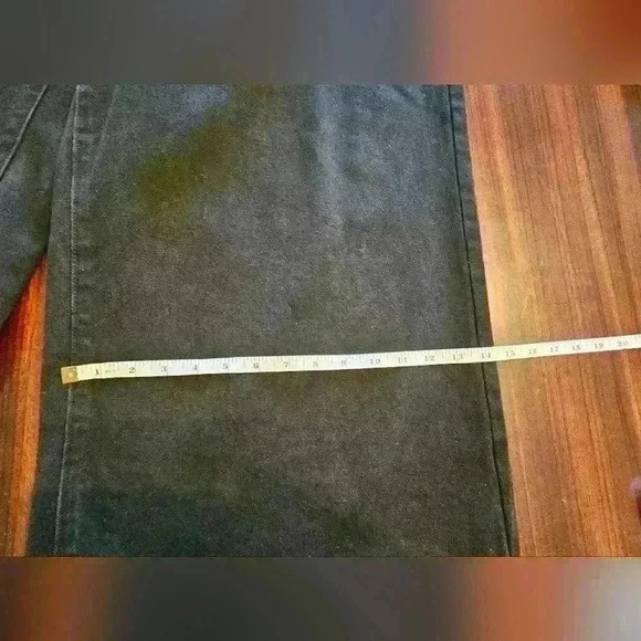 Cider Black Wide Leg High Rise Jeans Size 3X EUC - Picture 9 of 9